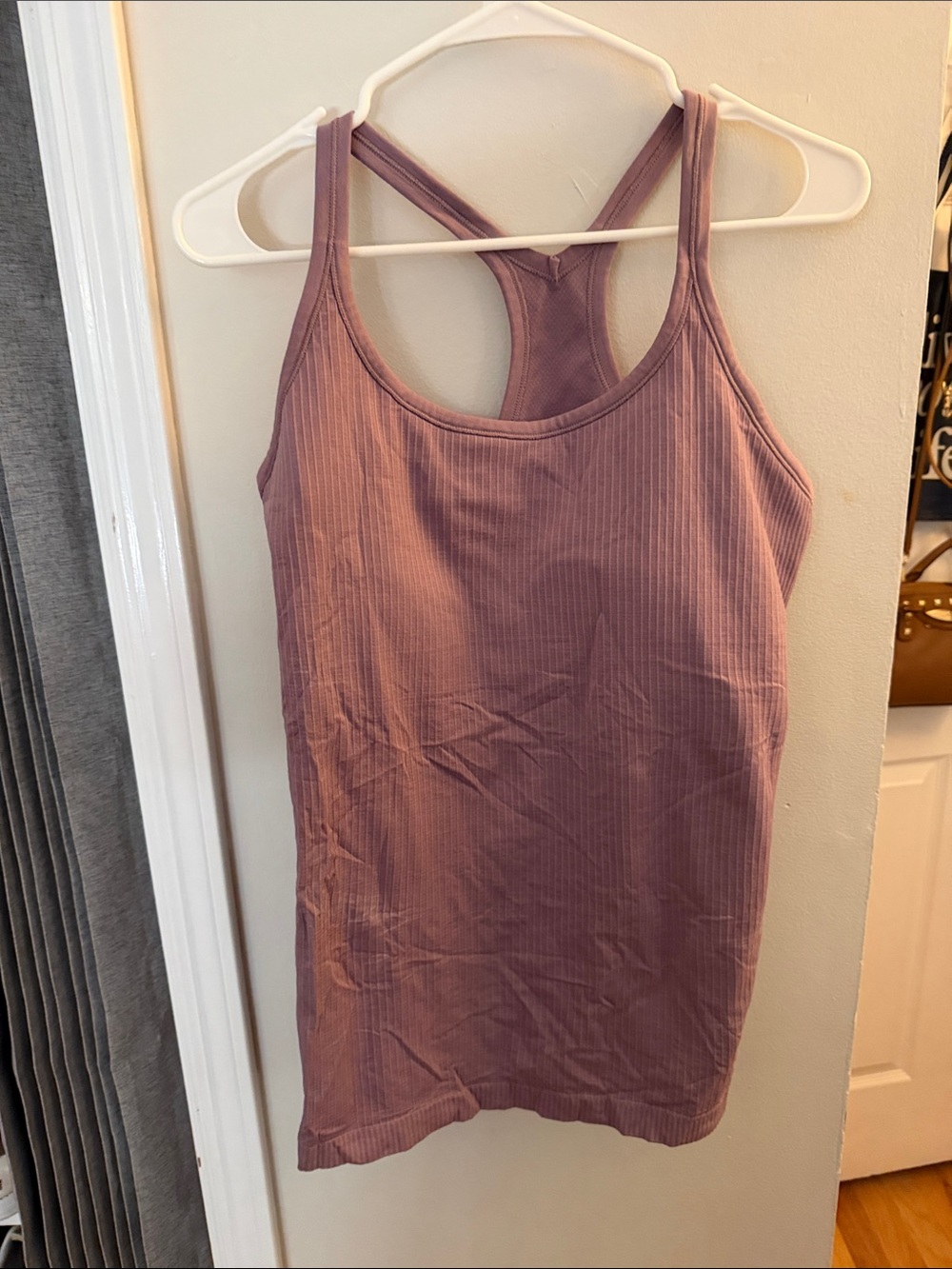 lululemon athletica Ribbed Racerback Tank - Mauve